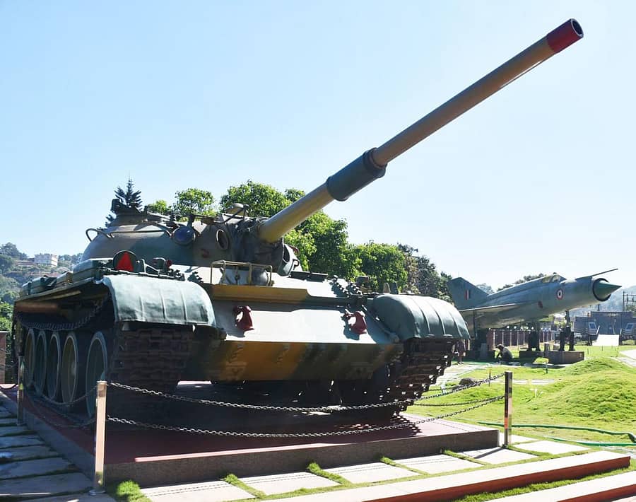 ಜನರಲ್‌ ಕೆ.ಎಸ್‌.ತಿಮ್ಮಯ್ಯ ಮ್ಯೂಸಿಯಂನ ಆಕರ್ಷಣೆಯಾದ ಯುದ್ಧ ಟ್ಯಾಂಕರ್‌