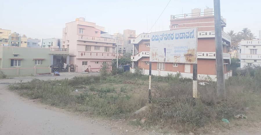 ವಿದ್ಯುತ್ ನಗರ ಬಡಾವಣೆಯ ನೋಟ