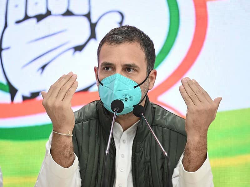 ಕಾಂಗ್ರೆಸ್ ಮುಖಂಡ ರಾಹುಲ್ ಗಾಂಧಿ