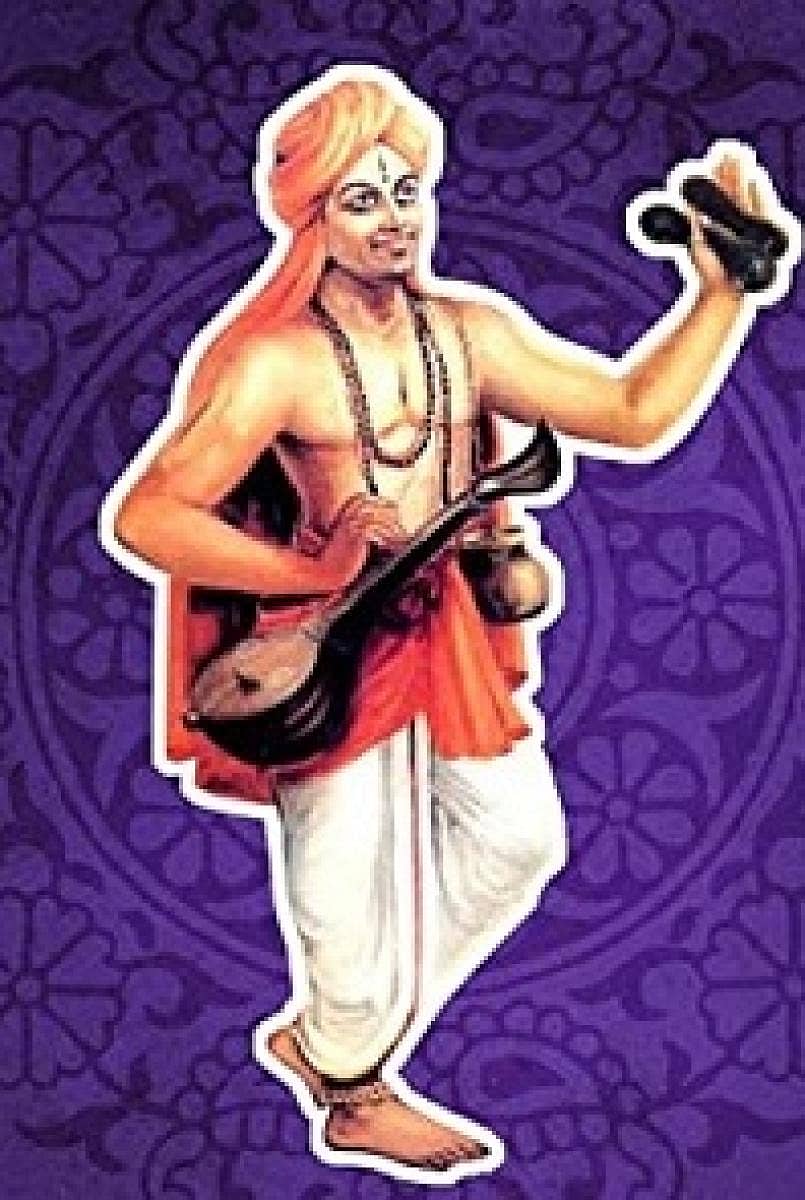 ಪುರಂದರ ತ್ಯಾಗರಾಜರ ಅರಾಧನೆ