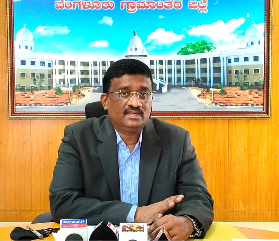 ಜಿಲ್ಲಾಧಿಕಾರಿ ಕೆ.ಶ್ರೀನಿವಾಸ ಮಾಹಿತಿ ನೀಡಿದರು