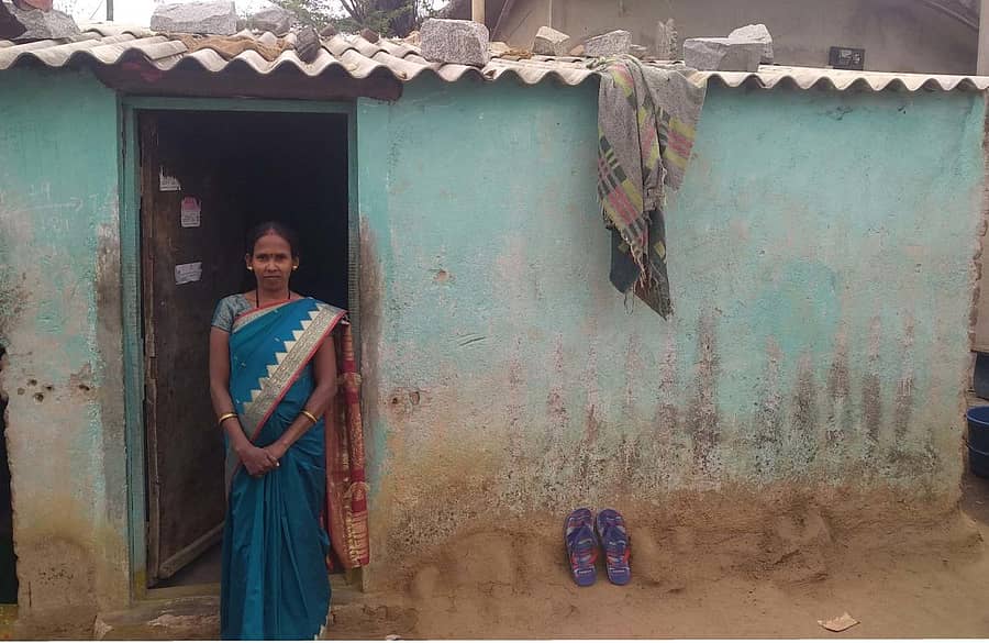 ನಗರಸಭೆ ಉಪಾಧ್ಯಕ್ಷೆ ಭಾಗ್ಯಮ್ಮ ಅವರ ಮನೆ