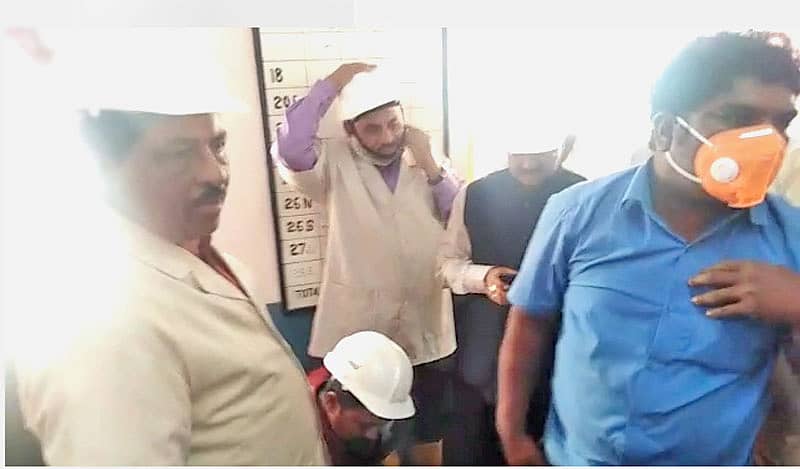 ಹಟ್ಟಿಚಿನ್ನದ ಗಣಿಯಲ್ಲಿ ಸಚಿವ ಮುರುಗೇಶ ನಿರಾಣಿ