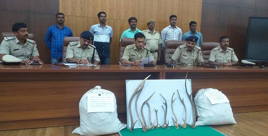 ಬುಧವಾರ ಸುದ್ದಿಗೋಷ್ಠಿಯಲ್ಲಿ ಎಸ್ಪಿ ಗಿರೀಶ್ ಮಾತನಾಡಿದರು