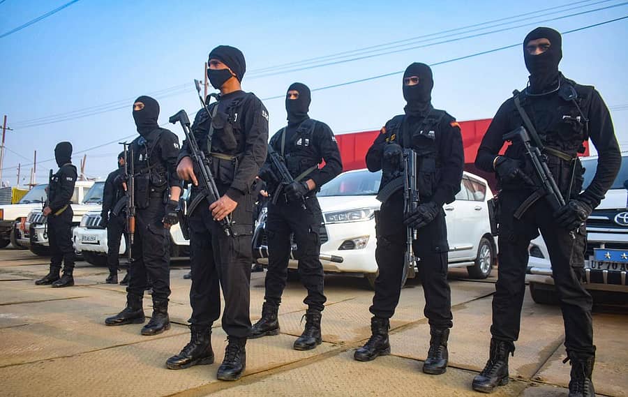 ಭದ್ರತೆಗೆ ನಿಯೋಜನೆಯಾಗಿರುವ ಕಮಾಂಡೊಗಳು–ಸಾಂದರ್ಭಿಕ ಚಿತ್ರ