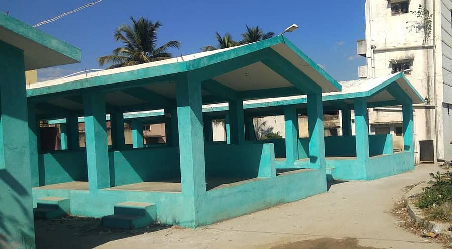 ಬೆಸಗರಹಳ್ಳಿ ಗ್ರಾಮದಲ್ಲಿ ನೂತನವಾಗಿ ನಿರ್ಮಿಸಿರುವ ಸಂತೆ ಮೈದಾನದ ವಾಣಿಜ್ಯ ಕಟ್ಟಡಗಳು