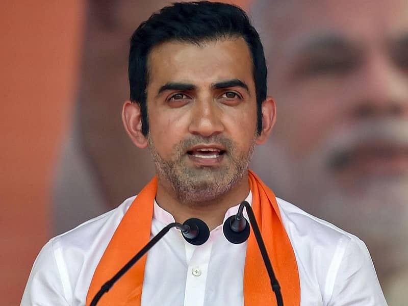 ಬಿಜೆಪಿ ಸಂಸದ ಗೌತಮ್ ಗಂಭೀರ್