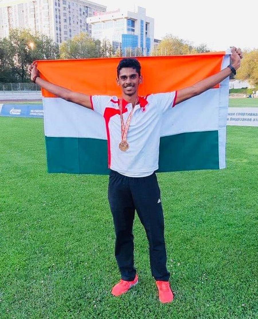 ಮುರಳಿ ಶ್ರೀಶಂಕರ್ –ಸಾಯ್ ಮೀಡಿಯಾ ಟ್ವಿಟರ್ ಚಿತ್ರ