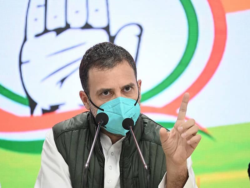 ಕಾಂಗ್ರೆಸ್ ನಾಯಕ ರಾಹುಲ್ ಗಾಂಧಿ