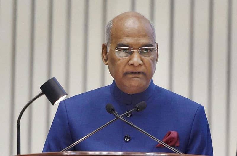 ರಾಷ್ಟ್ರಪತಿ ರಾಮನಾಥ ಕೋವಿಂದ್
