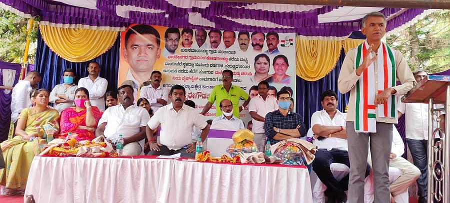 ಕಾಮಗಾರಿಗೆ ಚಾಲನೆ ನೀಡಿದ ನಂತರ ಶಾಸಕ ಕೃಷ್ಣ ಬೈರೇಗೌಡ ಮಾತನಾಡಿದರು