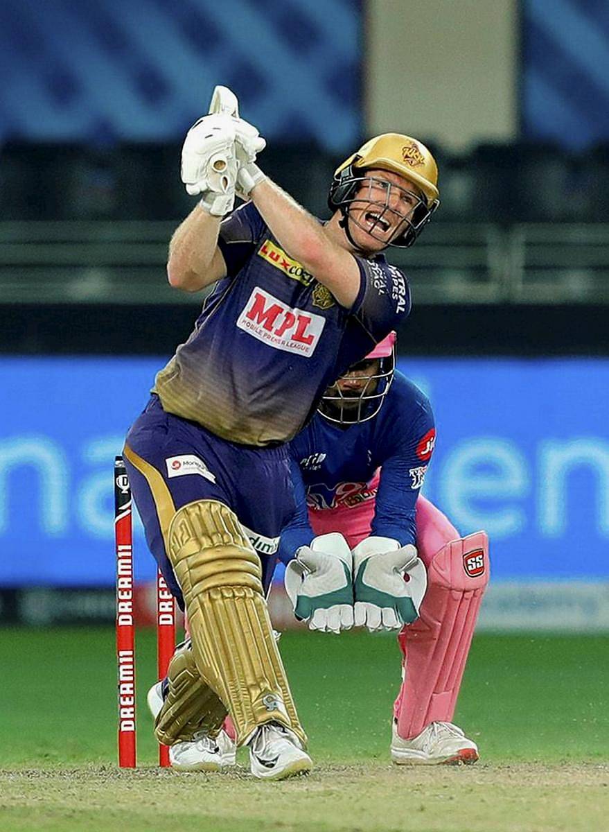 ಕೋಲ್ಕತ್ತ ನೈಟ್ ರೈಡರ್ಸ್ ನಾಯಕ ಏಯಾನ್ ಮಾರ್ಗನ್‌ –ಪಿಟಿಐ ಚಿತ್ರ