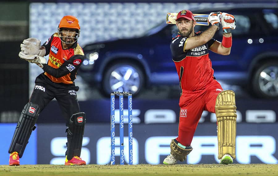 ಗ್ಲೆನ್ ಮ್ಯಾಕ್ಸ್ವೆಲ್ ಅವರ ಬ್ಯಾಟಿಂಗ್ ಶೈಲಿ –ಪಿಟಿಐ ಚಿತ್ರ