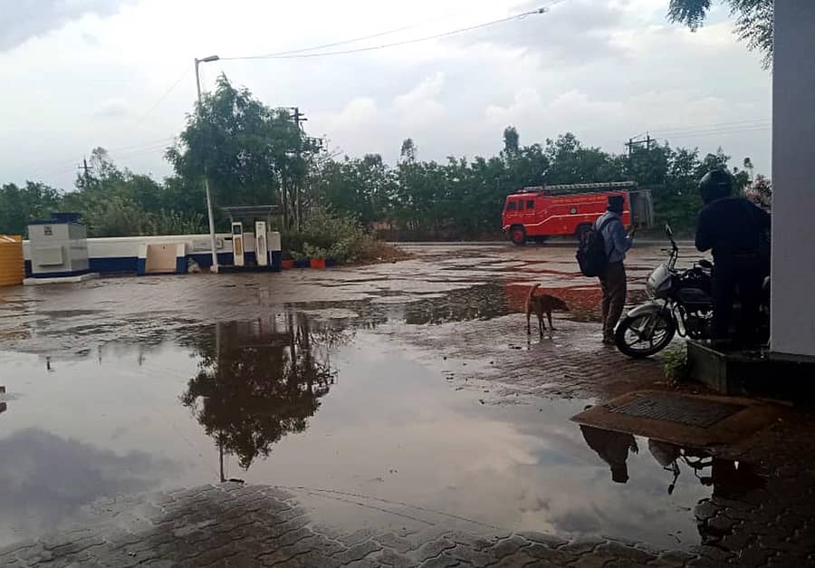 ದೊಡ್ಡಬಳ್ಳಾಪುರ ತಾಲ್ಲೂಕಿನಲ್ಲಿ ಬುಧವಾರ ಸಂಜೆ ತಂಪೆರೆದ ಮಳೆ