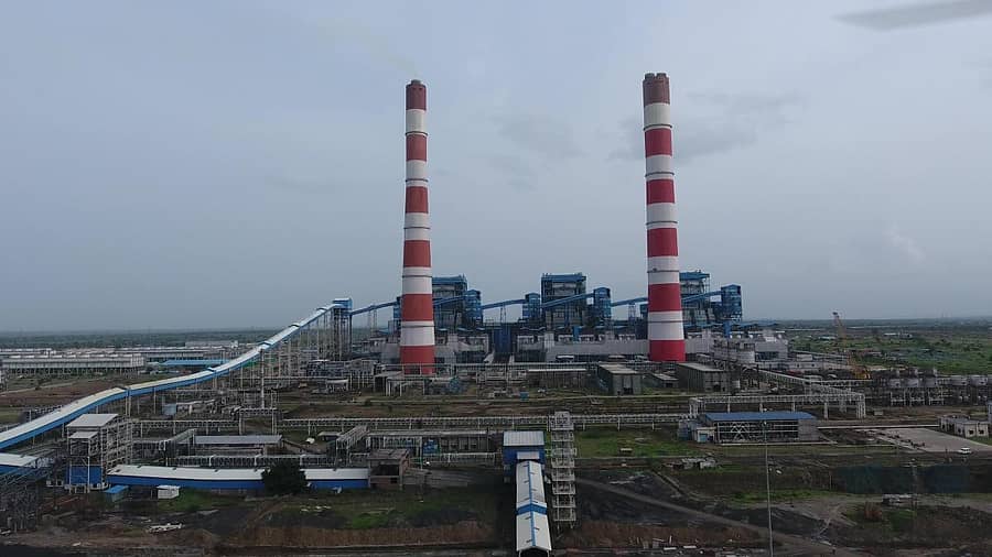 ವಿಜಯಪುರ ಜಿಲ್ಲೆಯ ಕೂಡಗಿಯಲ್ಲಿರುವ ಉಷ್ಣ ವಿದ್ಯುತ್ ಸ್ಥಾವರದ ವಿಹಂಗಮ ನೋಟ