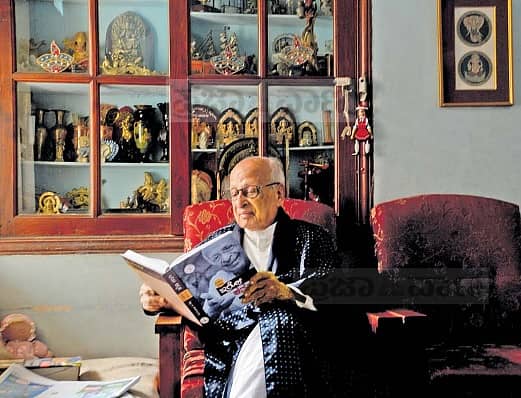 ನಿಘಂಟು ತಜ್ಞ ಪ್ರೊ.ಜಿ.ವೆಂಕಟಸುಬ್ಬಯ್ಯ –ಪ್ರಜಾವಾಣಿ ಸಂಗ್ರಹ ಚಿತ್ರ/ ವಿಶ್ವನಾಥ ಸುವರ್ಣ