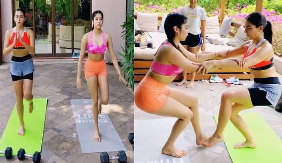 ಸಾರಾ ಅಲಿ ಖಾನ್ ಇನ್ಸ್ಟಾಗ್ರಾಮ್ ಖಾತೆಯ ವಿಡಿಯೊದಿಂದ ತೆಗೆದ ಸ್ಕ್ರೀನ್ ಶಾಟ್