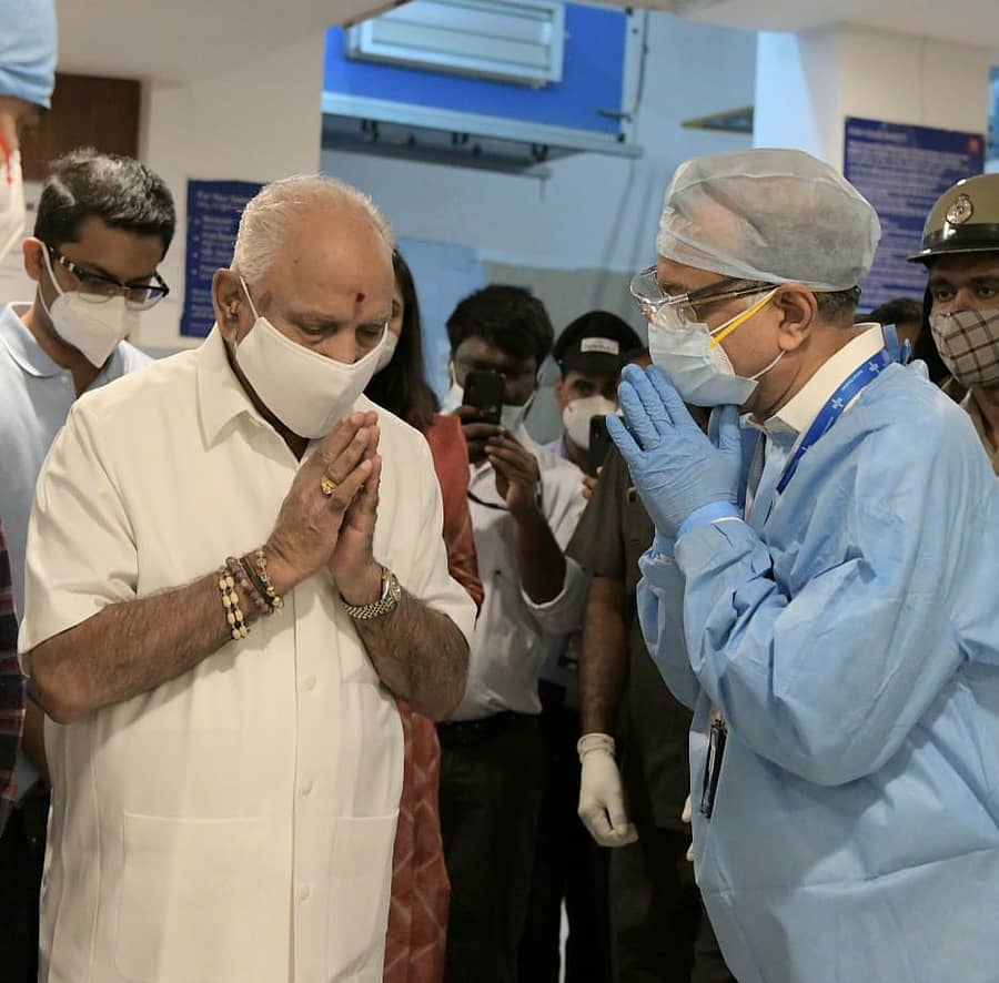 ಮಣಿಪಾಲ್ ಆಸ್ಪತ್ರೆಯಿಂದ ಮುಖ್ಯಮಂತ್ರಿ ಯಡಿಯೂರಪ್ಪ ಡಿಸ್ಚಾರ್ಜ್