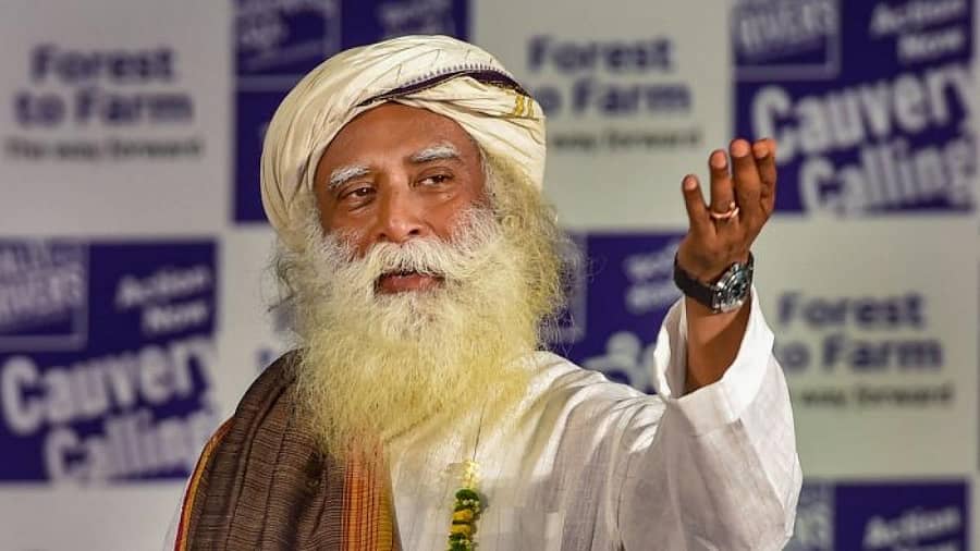 ಸದ್ಗುರು ಜಗ್ಗಿ ವಾಸುದೇವ್: ಪಿಟಿಐ ಸಂಗ್ರಹ ಚಿತ್ರ