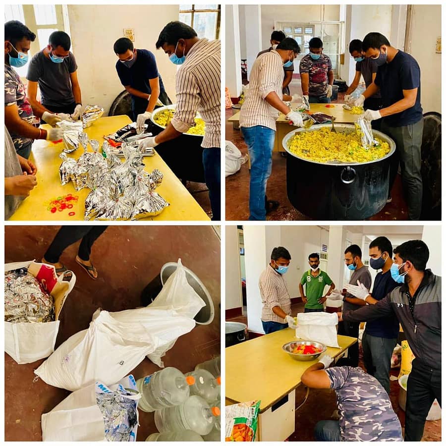 ಎನ್ಎಸ್ಯು ಕಚೇರಿಯಿಂದ ಆಹಾರ ಪೂರೈಕೆ