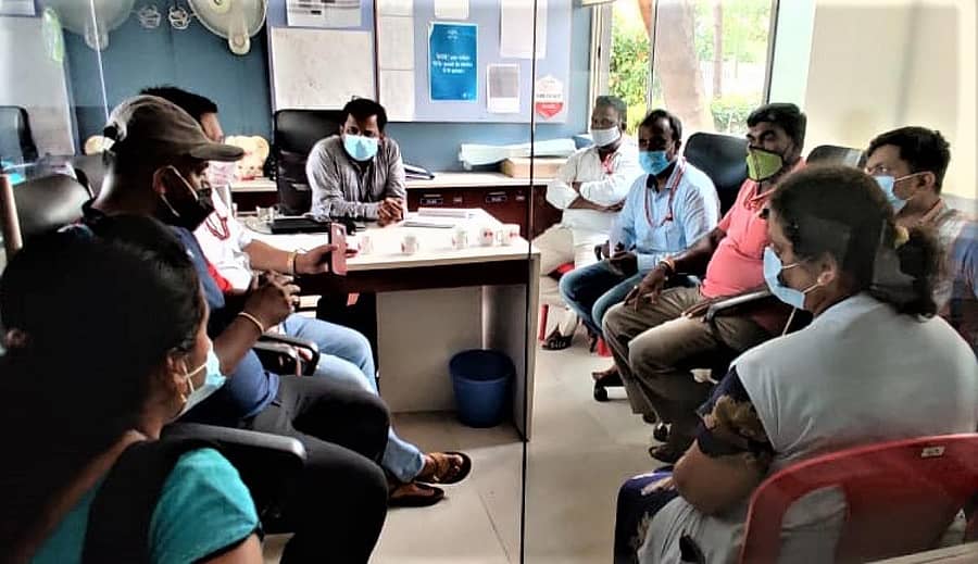 ಮಾನವ ಹಕ್ಕು ಮತ್ತು ಭ್ರಷ್ಟಾಚಾರ ವಿರೋಧಿ ಸಂಸ್ಥೆಯ ಪದಾಧಿಕಾರಿಗಳು