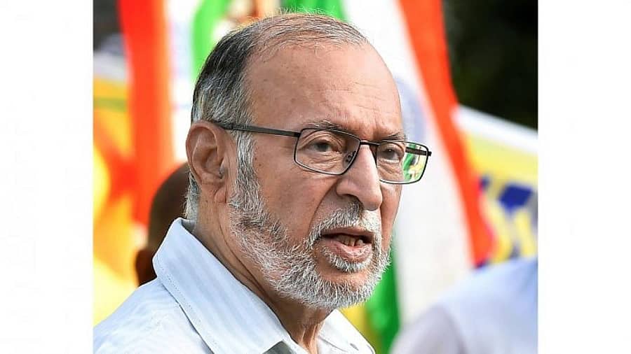 ದೆಹಲಿ ಲೆಫ್ಟಿನೆಂಟ್ ಗವರ್ನರ್ ಅನಿಲ್ ಬೈಜಾಲ್: ಪಿಟಿಐ ಚಿತ್ರ