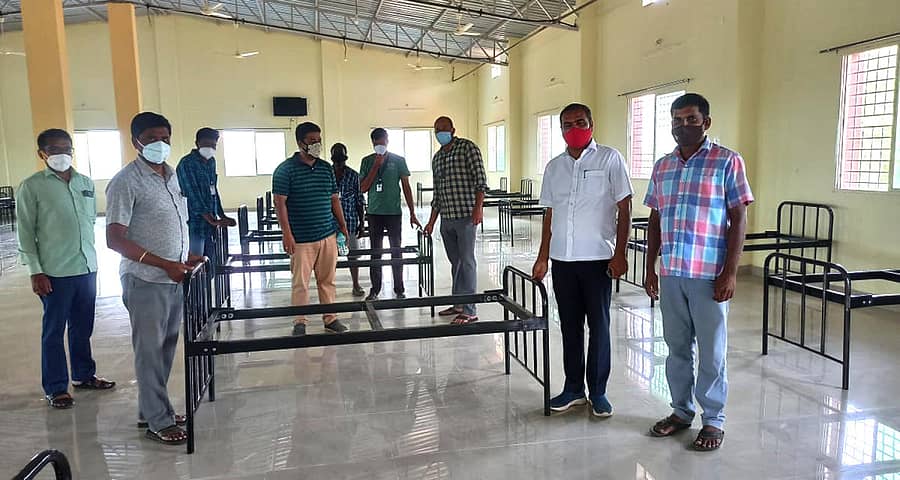 ಸಾ.ರಾ.ಸ್ನೇಹ ಬಳಗದ ಸದಸ್ಯರಿಂದ ಆರೈಕೆ ಕೇಂದ್ರದಲ್ಲಿ ಸಿದ್ಧತೆ