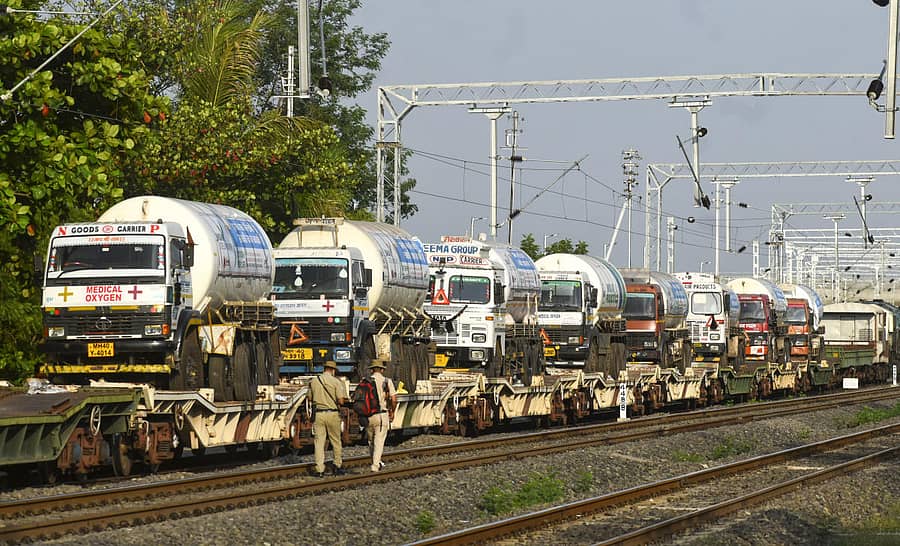 ಆಕ್ಸಿಜನ್ ಎಕ್ಸ್ಪ್ರೆಸ್ ರೈಲು (ಸಾಂದರ್ಭಿಕ ಚಿತ್ರ)