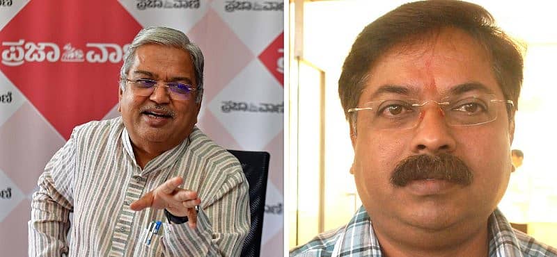 ಉಪ ಮುಖ್ಯಮಂತ್ರಿ ಗೋವಿಂದ ಕಾರಜೋಳ ಮತ್ತು ಬಿಜೆಪಿ ಶಾಸಕ ಅಭಯ ಪಾಟೀಲ