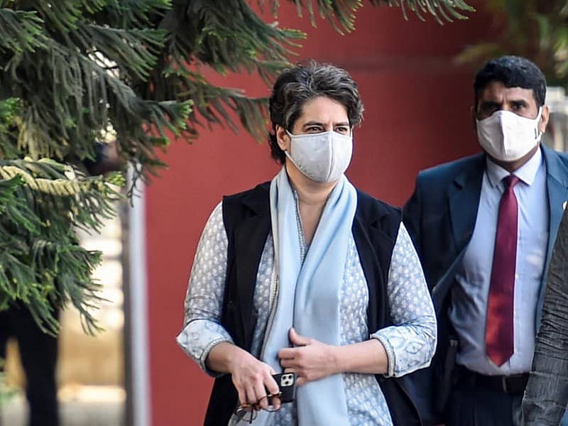 ಕಾಂಗ್ರೆಸ್ ನಾಯಕಿ ಪ್ರಿಯಾಂಕಾ ಗಾಂಧಿ