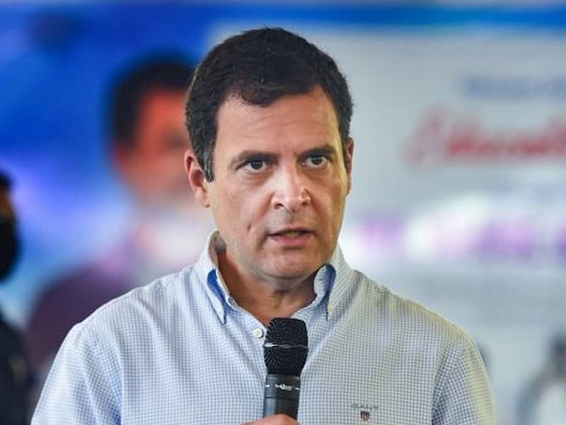 ಕಾಂಗ್ರೆಸ್ ನಾಯಕ ರಾಹುಲ್ ಗಾಂಧಿ