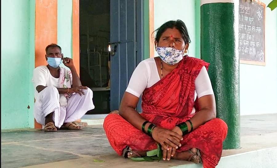 ಕನಕಗಿರಿ ತಾಲ್ಲೂಕಿನ ಚಿಕ್ಕಮ್ಯಾದಿನಾಳ ಗ್ರಾಮದ ಸರ್ಕಾರಿ ಶಾಲೆಯಲ್ಲಿ ಆರಂಭಿಸಿರುವ ಕೋವಿಡ್ ಆರೈಕೆ ಕೇಂದ್ರದಲ್ಲಿ ಗುರುವಾರ ಬೆರಳಣಿಕೆಯಷ್ಟು ಸೋಂಕಿತರು ಮಾತ್ರ ಕಂಡುಬಂದರು