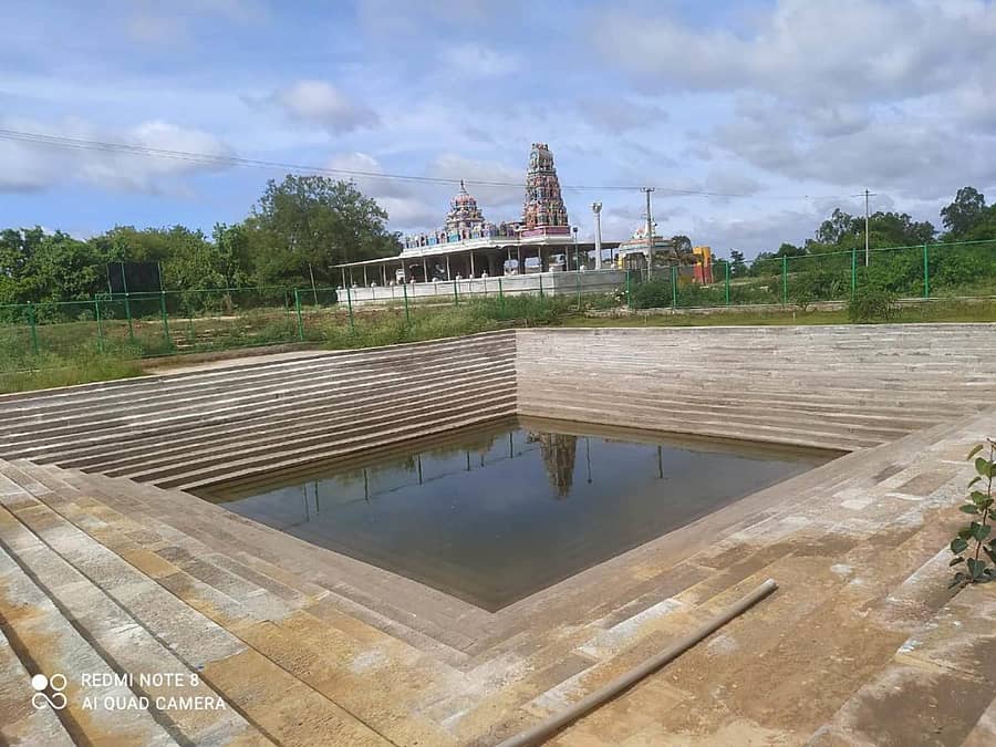 ದೊಡ್ಡೆಗೌಡನಪಾಳ್ಯದ ನಂದಿಬಸವೇಶ್ವರ ಯುವಕ ಸಂಘದ ಶ್ರಮದಿಂದ ಮರುನಿರ್ಮಾಣಗೊಂಡ ಕಲ್ಯಾಣಿ