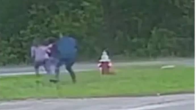 ಅಪಹರಣಕ್ಕೆ ಯತ್ನಿಸುತ್ತಿರುವ ಚಿತ್ರ