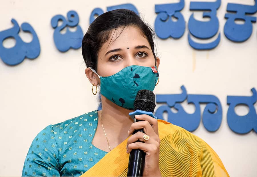 ರೋಹಿಣಿ ಸಿಂಧೂರಿ, ಪ್ರಜಾವಾಣಿ ಚಿತ್ರ