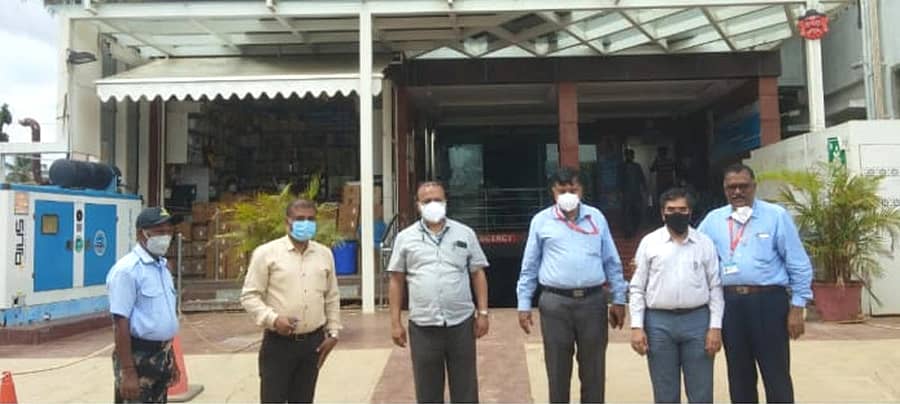 ಸಿ.ಟಿ ಸ್ಕ್ಯಾನ್ ಕೇಂದ್ರಗಳಿಗೆ ರಾಜ್ಯ ಕ್ಷ ಕಿರಣ- ವಿಕಿರಣಾ ಸುರಕ್ಷತಾ ಉಪ ನಿರ್ದೇಶಕ ಕೆ.ಎಸ್.ರಾಜೇಶ್ ಮತ್ತು ಅಧಿಕಾರಿಗಳು ಭೇಟಿ ನೀಡಿ ಪರಿಶೀಲನೆ ನಡೆಸಿದರು