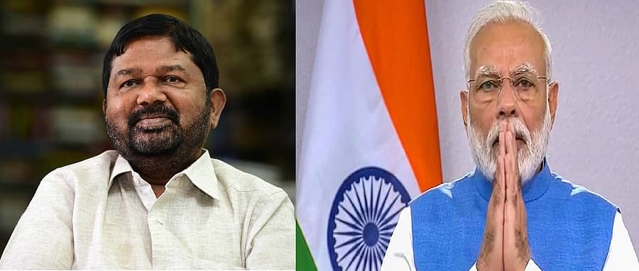 ಹಿರಿಯ ಕವಿ ಸಿದ್ದಲಿಂಗಯ್ಯ ಮತ್ತು ಪ್ರಧಾನಿ ನರೇಂದ್ರ ಮೋದಿ