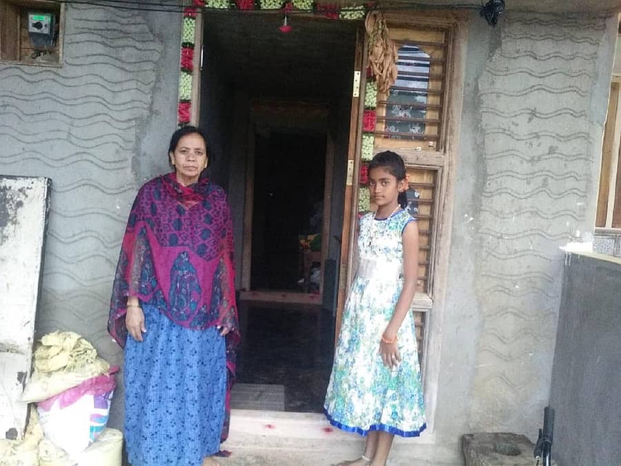 ಅಜ್ಜಿ ವೀರಮ್ಮ ಜತೆಗೆ ಮೊಮ್ಮಗಳು ಯುಕ್ತಿ