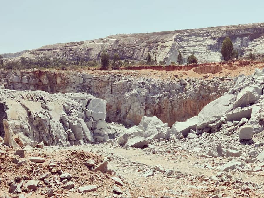 ಹಿರೇನಾಗವಲ್ಲಿ ಬಳಿಯ ಕಲ್ಲಿನ ಕ್ವಾರಿ ದೃಶ್ಯ (ಸಂಗ್ರಹ ಚಿತ್ರ).