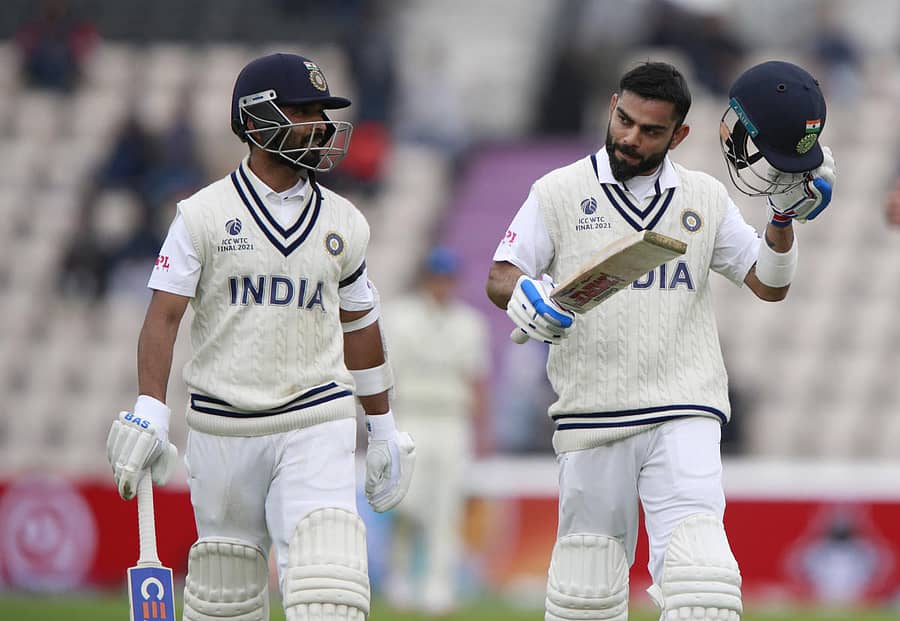 ಅಜಿಂಕ್ಯ ರಹಾನೆ ಮತ್ತು ವಿರಾಟ್ ಕೊಹ್ಲಿ