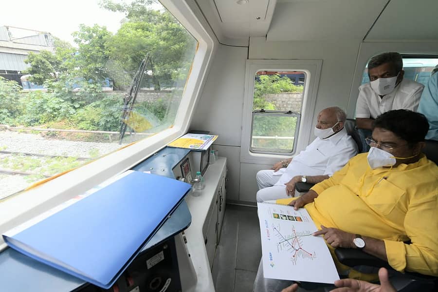 ಬೆಂಗಳೂರು ಉಪನಗರ ರೈಲು ಯೋಜನೆ ಮತ್ತು ರೈಲ್ವೆ ಮಾರ್ಗ ಡಬ್ಲಿಂಗ್ ಯೋಜನೆಗಳ ಪ್ರಗತಿ ಪರಿಶೀಲನೆ