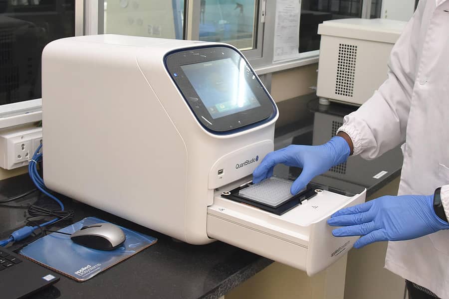 ಕೋವಿಡ್ ಪರೀಕ್ಷಾ ಪ್ರಯೋಗಾಲಯ (ಸಾಂದರ್ಭಿಕ ಚಿತ್ರ)