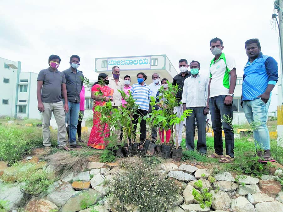 ಮುಳಬಾಗಿಲು ತಾಲ್ಲೂಕಿನ ದೇವರಾಯಸಮುದ್ರ, ಕೀಲುಹೊಳಲಿ ಮತ್ತು ಹೊನ್ನಶೆಟ್ಟಿಹಳ್ಳಿ ‌ಬಳಿಯ ಮೊರಾರ್ಜಿ ದೇಸಾಯಿ ವಸತಿ ಶಾಲೆಯಲ್ಲಿ ಸಸಿ ನೆಡುವ ಕಾರ್ಯಕ್ರಮಕ್ಕೆ ಚಾಲನೆ ನೀಡಲಾಯಿತು
