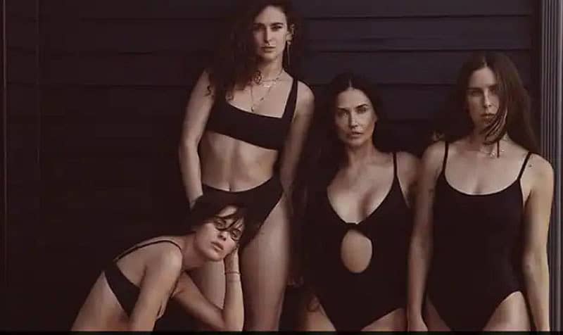 ಡೆಮಿ ಮೂರ್‌ ಹಾಗೂ ಪುತ್ರಿಯರು