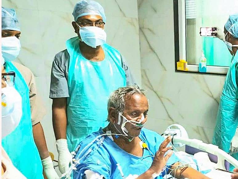 ಆಸ್ಪತ್ರೆಯಲ್ಲಿ ವೈದ್ಯರ ಆರೈಕೆಯಲ್ಲಿರುವ ಉತ್ತರ ಪ್ರದೇಶದ ಮಾಜಿ ಸಿಎಂ ಕಲ್ಯಾಣ್‌ ಸಿಂಗ್‌ 