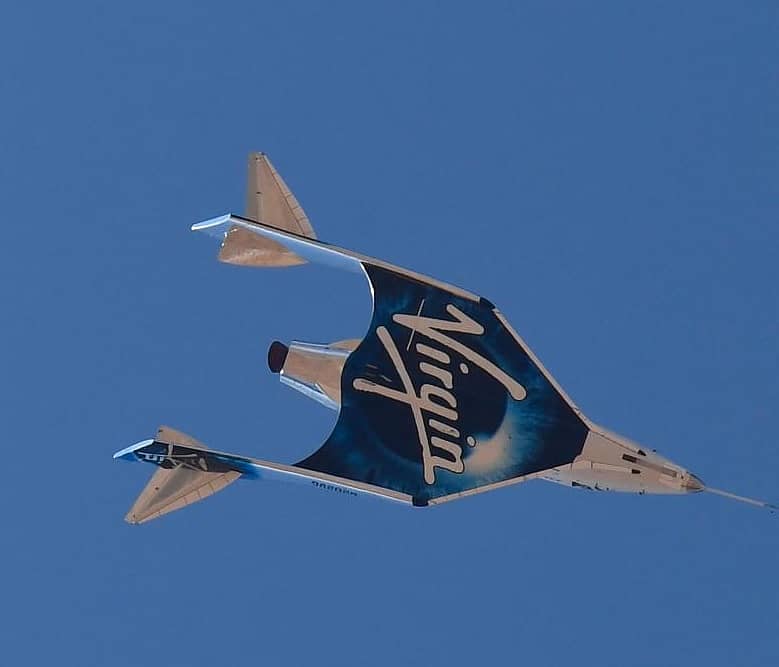 ವರ್ಜಿನ್ ಗೆಲಾಕ್ಟಿಕ್ ಕಂಪನಿಯಿಂದ ಪ್ರವಾಸಿಗರನ್ನು ಬಾಹ್ಯಾಕಾಶಕ್ಕೆ ಕರೆದೊಯ್ದ ಬಾನಗಾಡಿ