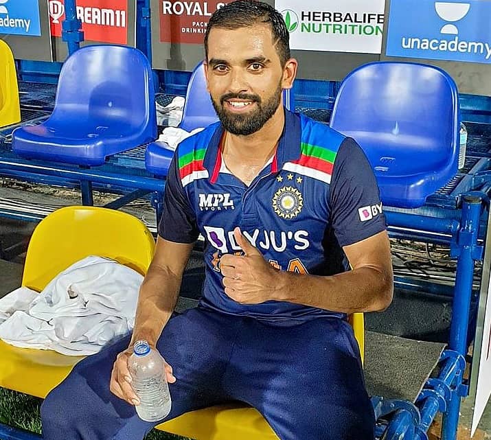 ಗೆಲುವಿನ ಬೆನ್ನಟ್ಟಿದ ಸಾರ್ಥಕ್ಯದ ಕ್ಷಣದ ನಂತರ ದೀಪಕ್ ಚಾಹರ್