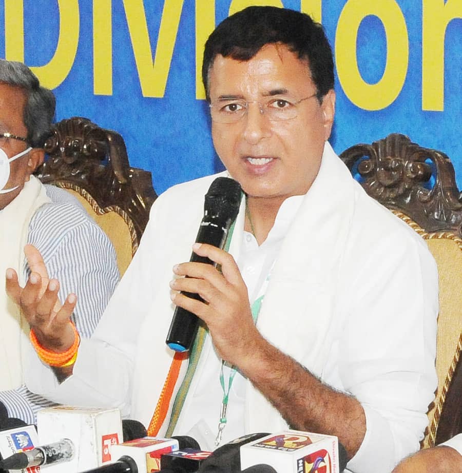 ರಣದೀಪ್ ಸಿಂಗ್ ಸುರ್ಜೇವಾಲ