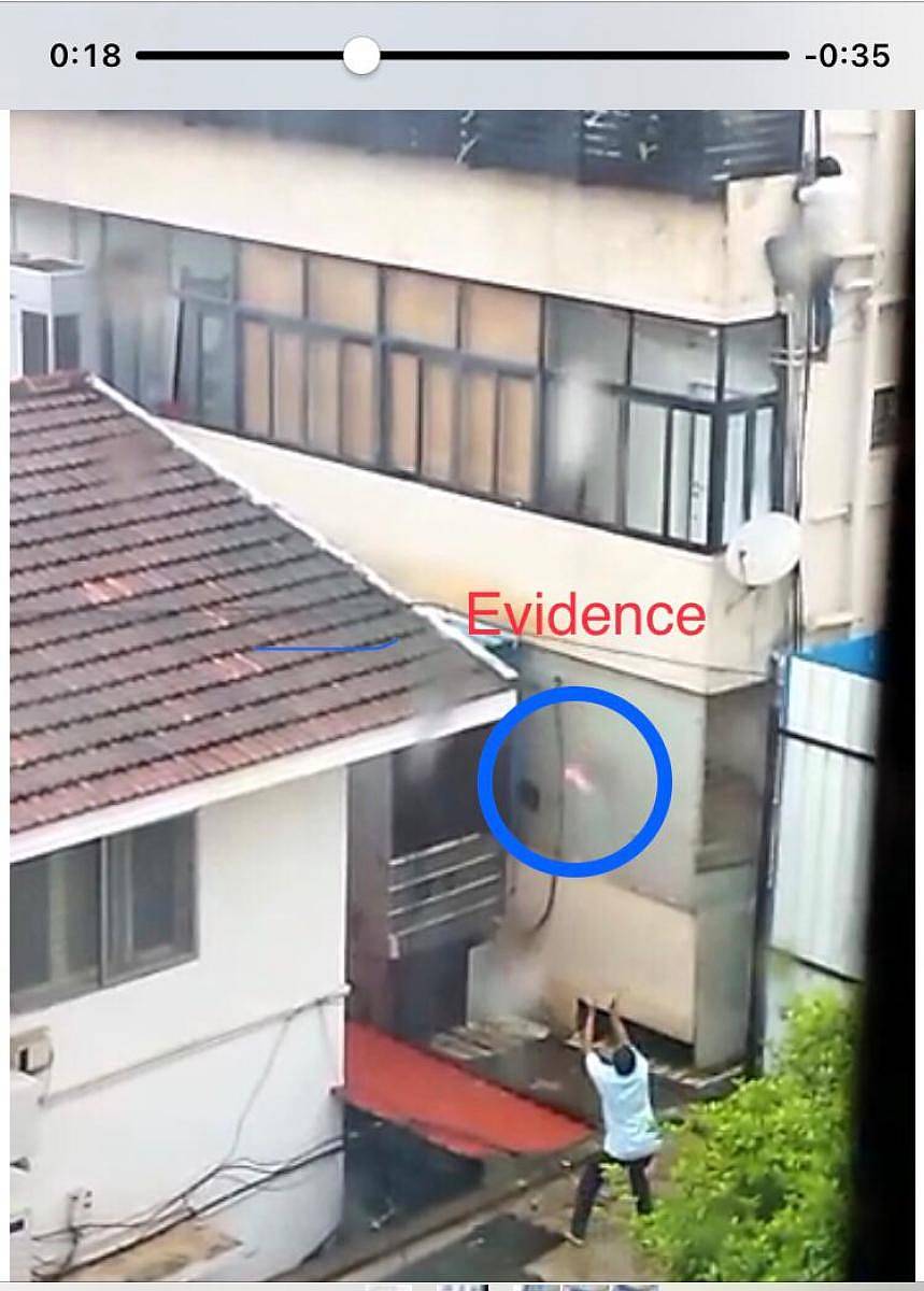 ಕ್ಲಬ್ ಕಟ್ಟಡದಿಂದ ಎಸೆದ ಹಣದ ಕಂತೆಗಳನ್ನು ಹಿಡಿಯುತ್ತಿದ್ದ ಪ್ರಮುಖ ಆರೋಪಿ