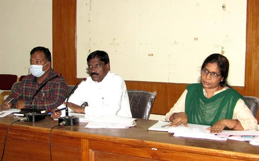 ಚಿತ್ತಾಪುರ ತಾಲ್ಲೂಕು ಪಂಚಾಯಿತಿ ಕಚೇರಿಯಲ್ಲಿ ಸಾಮಾನ್ಯ ಸಭೆ ನಡೆಯಿತು